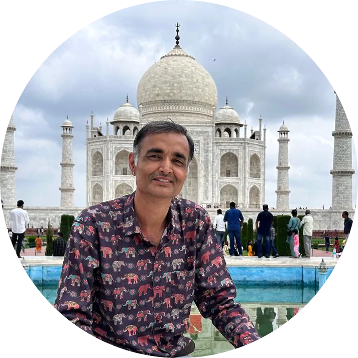 Rajendra, responsable d'agence
